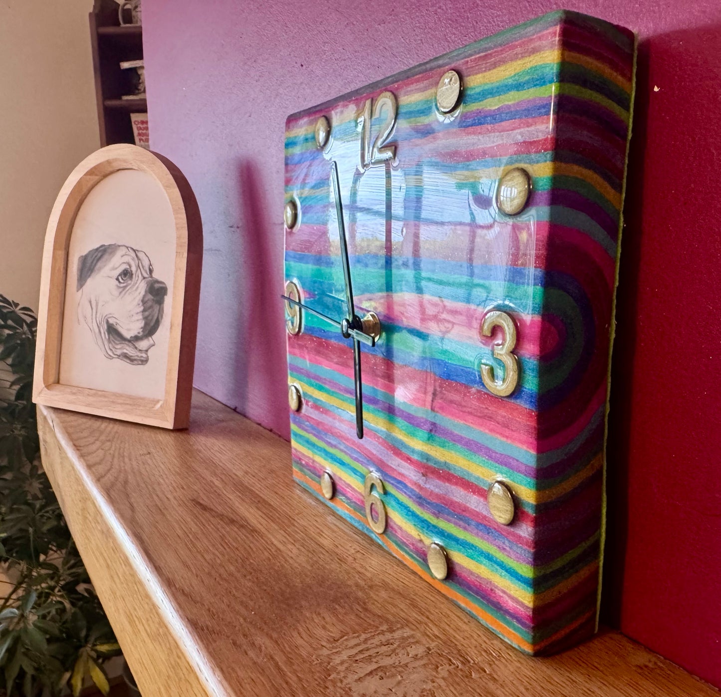 Rainbow clock