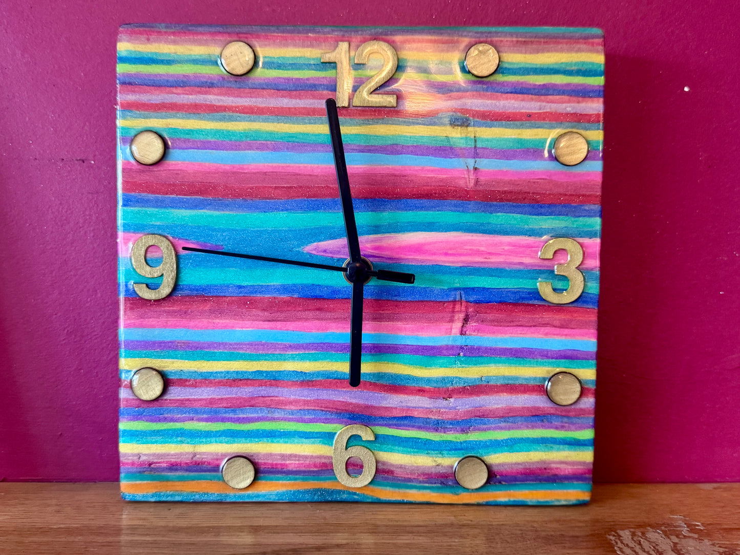 Rainbow clock